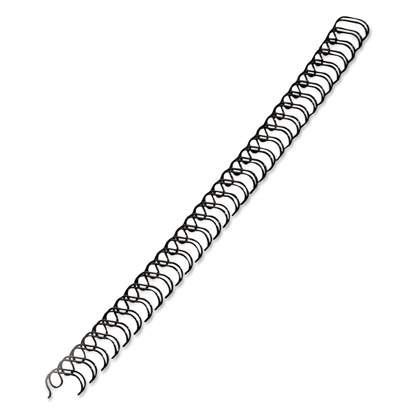 Fellowes Wire Bindings, 1/4" Diameter, 35 Sheet Capacity, Black, 25/Pack - themonogram manor 