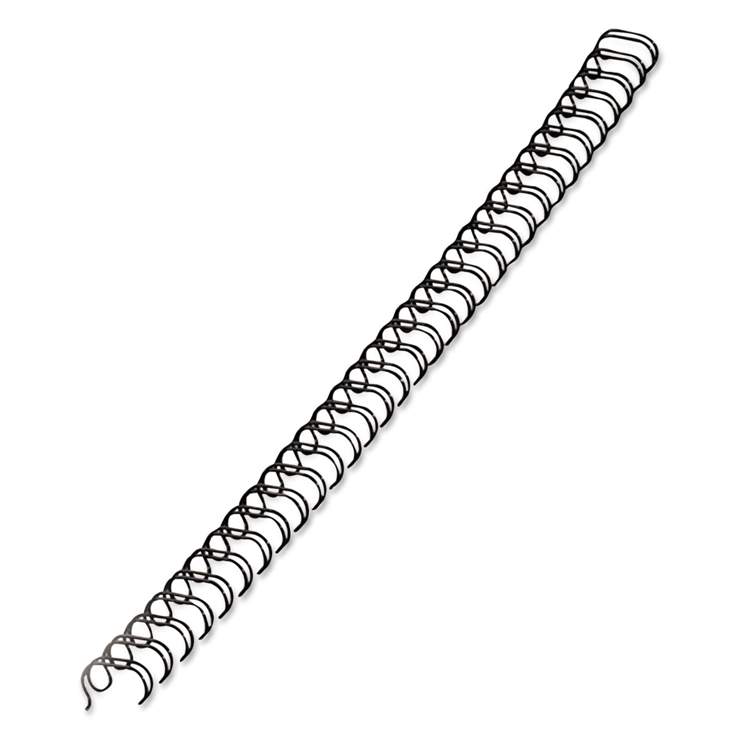 Fellowes Wire Bindings, 1/4" Diameter, 35 Sheet Capacity, Black, 25/Pack - themonogram manor 