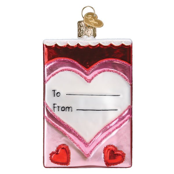 Conversation Hearts Candy Ornament - themonogram manor 