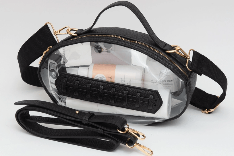 Stadium Clear Football Handbag - themonogram manor 