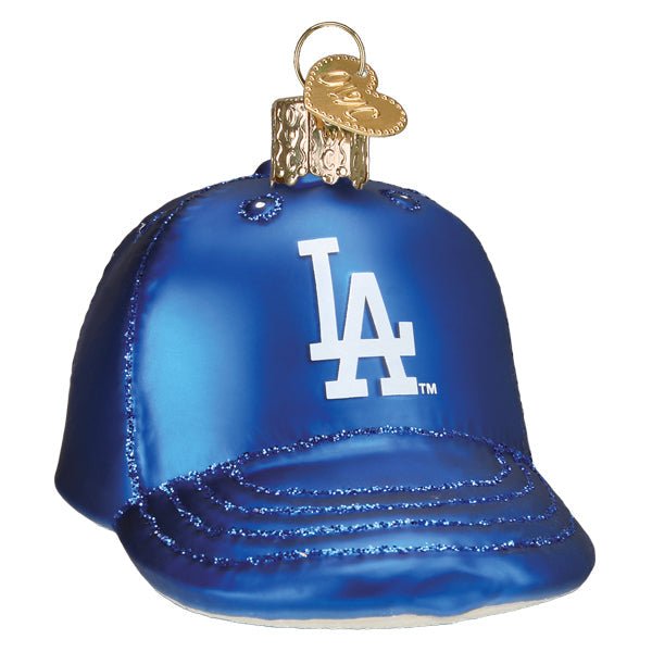 Dodgers Baseball Cap Ornament - themonogram manor 