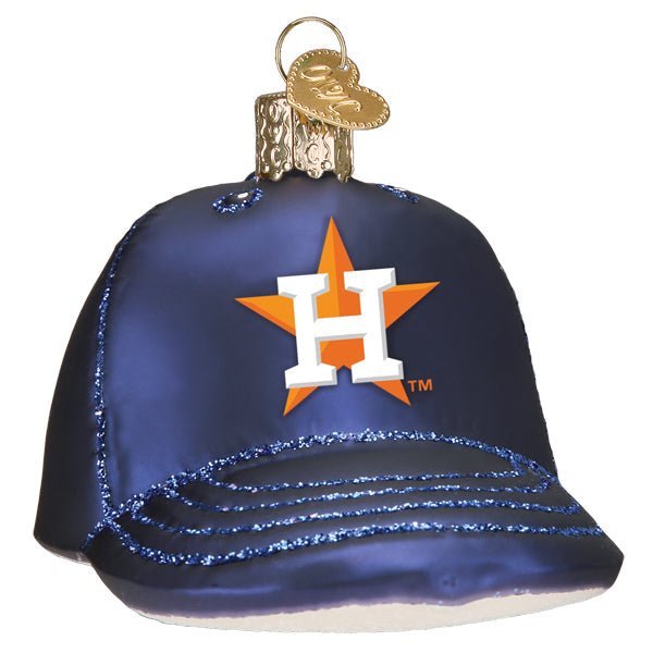 Astros Baseball Cap Ornament - #themonogram manor #