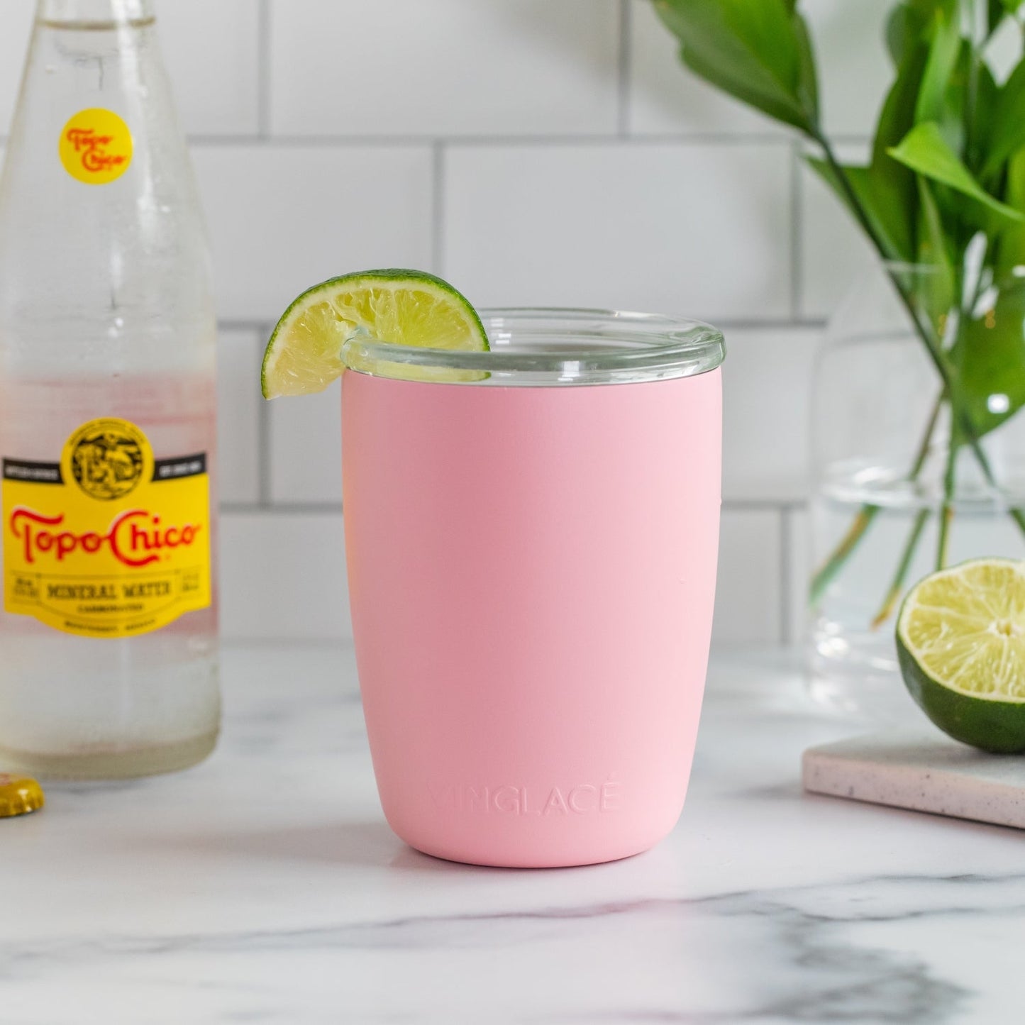 Everyday Glass in Rose - themonogram manor 