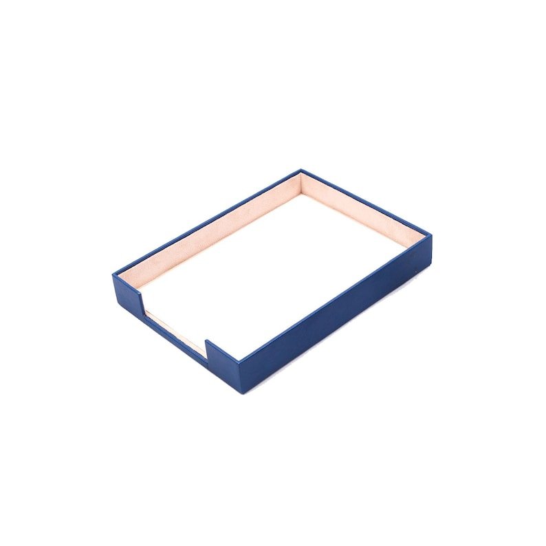 MOOG Leather Single Document Tray - themonogram manor 