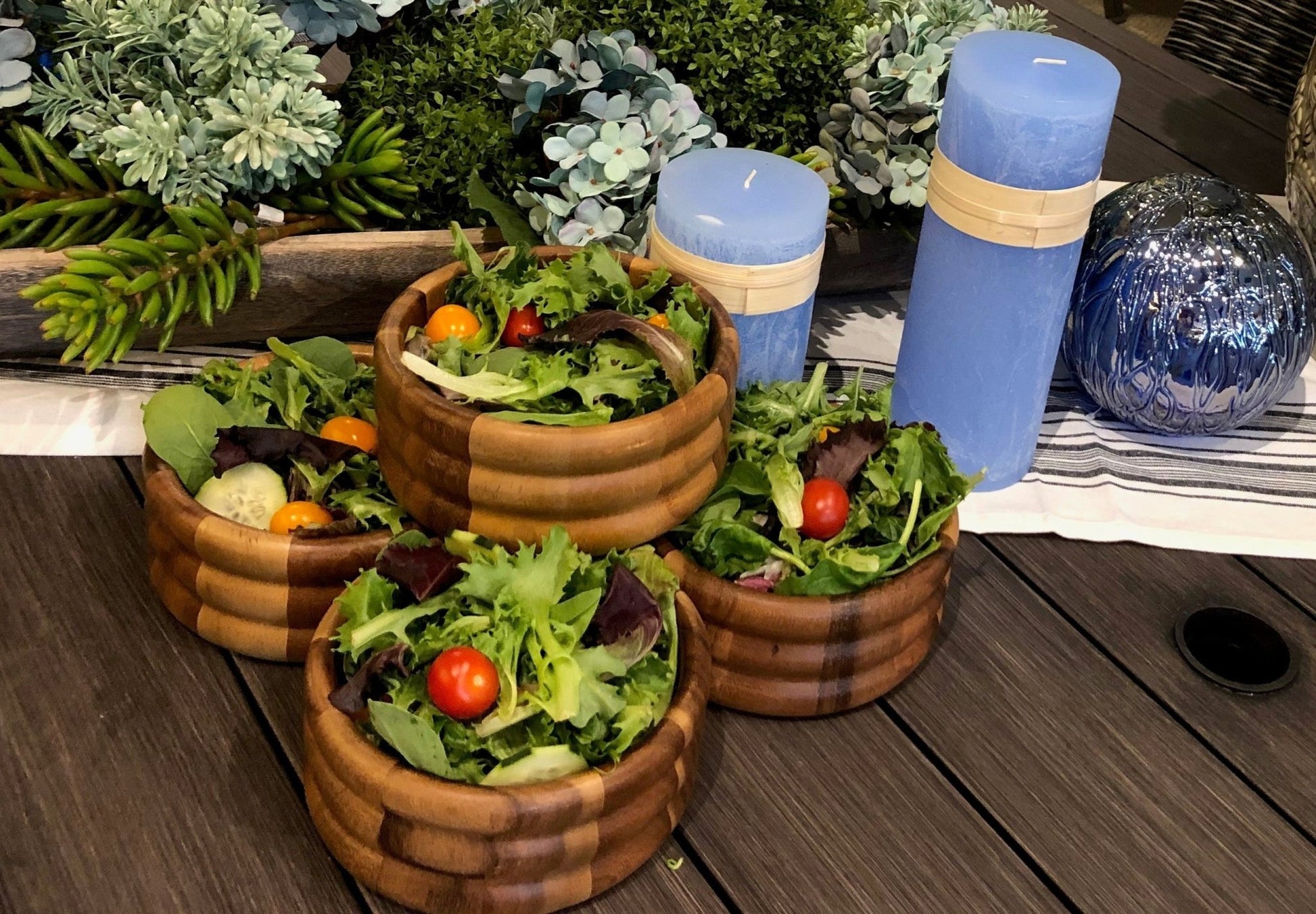 Individual Salad Bowl x 4 - 330A4 - themonogram manor 