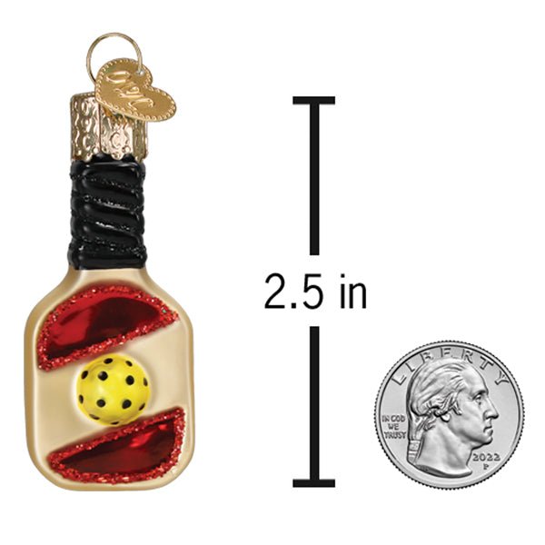 Mini Pickleball Paddle Ornament - #themonogram manor #