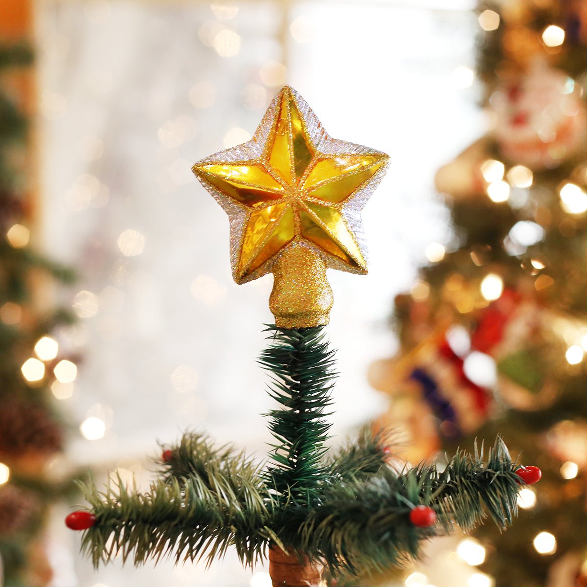 Small Star Tree Top - themonogram manor 
