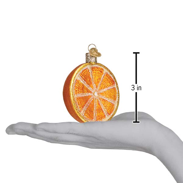 Orange Ornament - #themonogram manor #