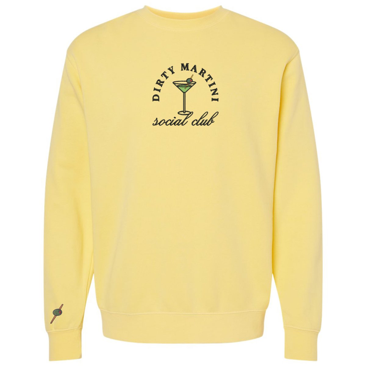 'Dirty Martini Social Club' Cozy Crew - themonogram manor 