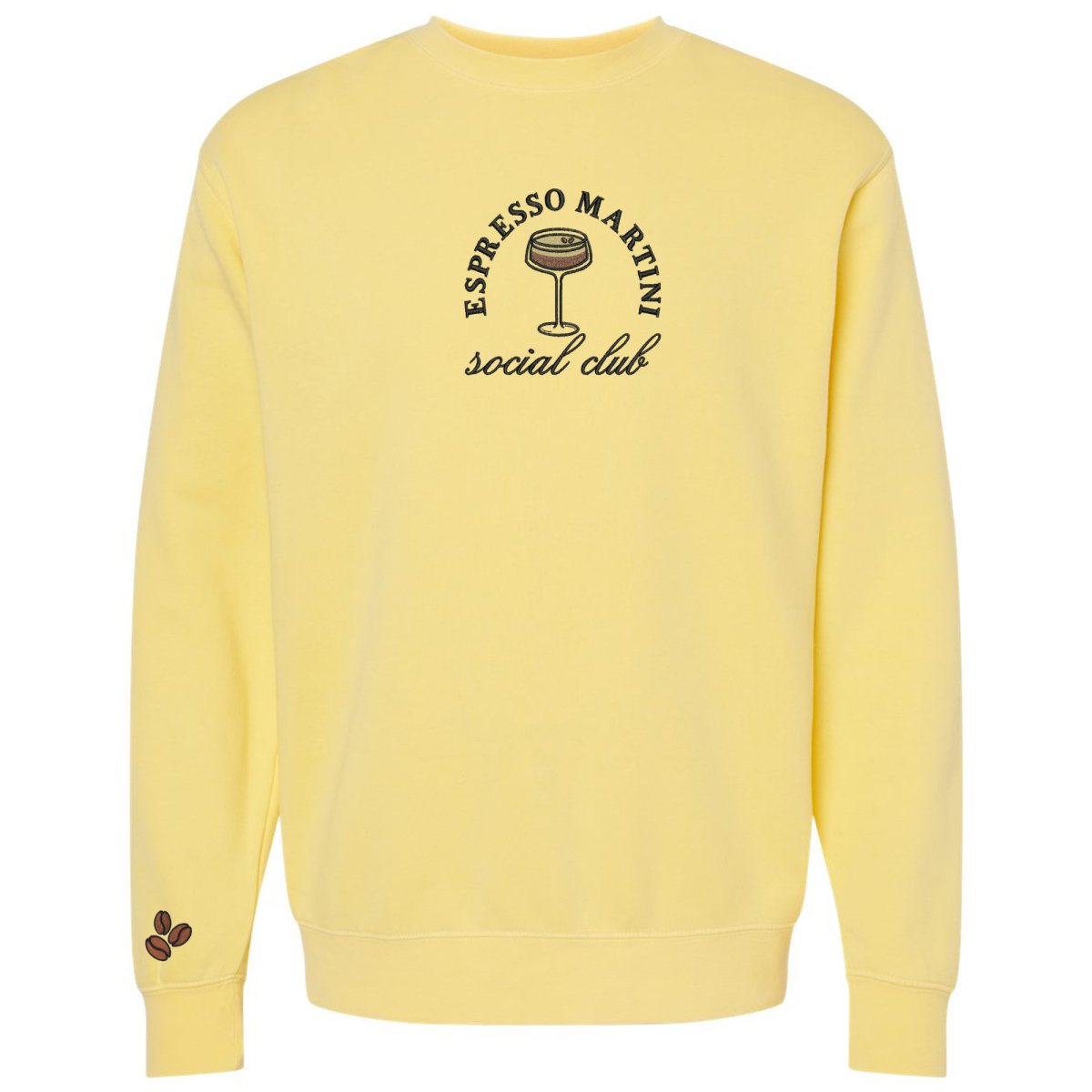 'Espresso Martini Social Club' Cozy Crew - themonogram manor 
