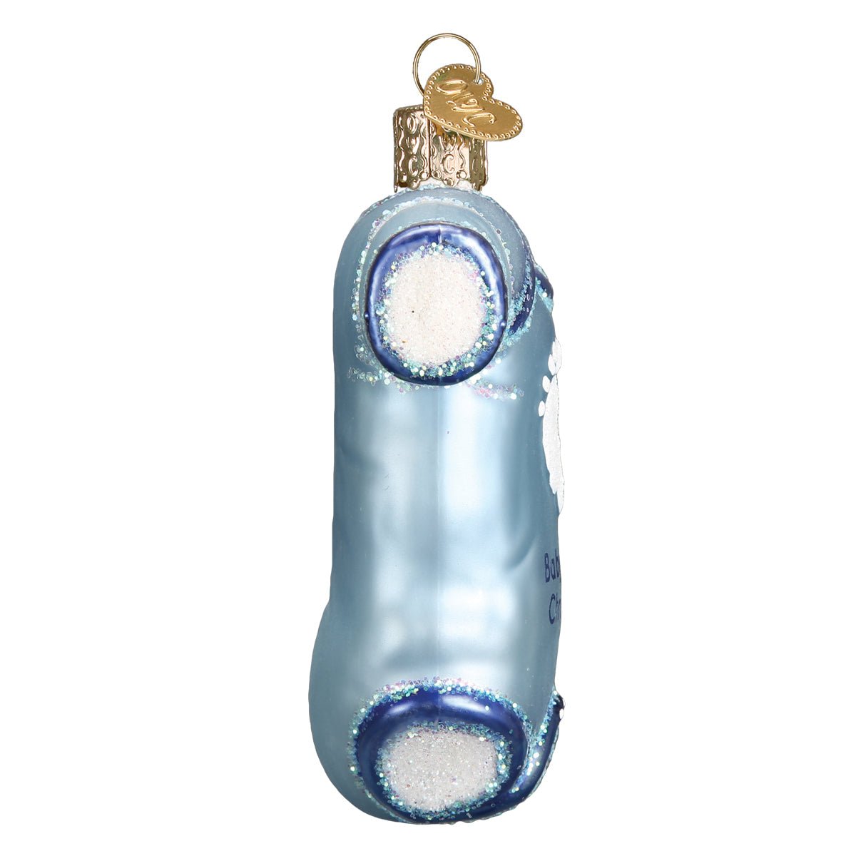 Blue Baby Onesie Ornament - #themonogram manor #