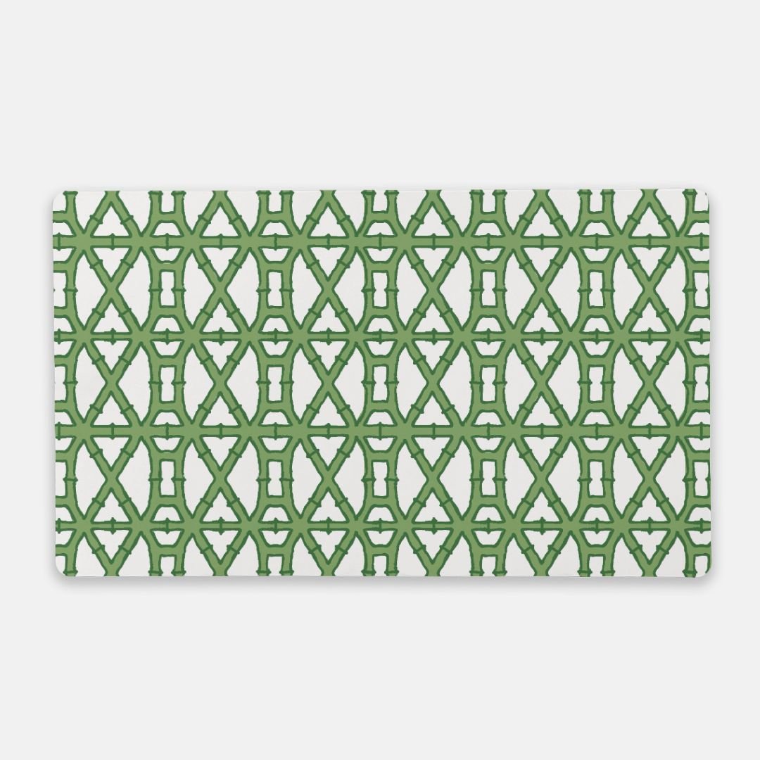Desk Mat - Bamboo Green - New! - themonogram manor 