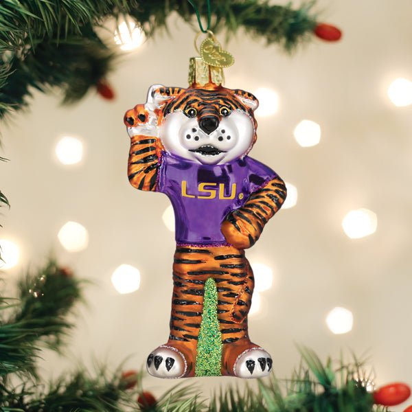 LSU Mike The Tiger Ornament - themonogram manor 