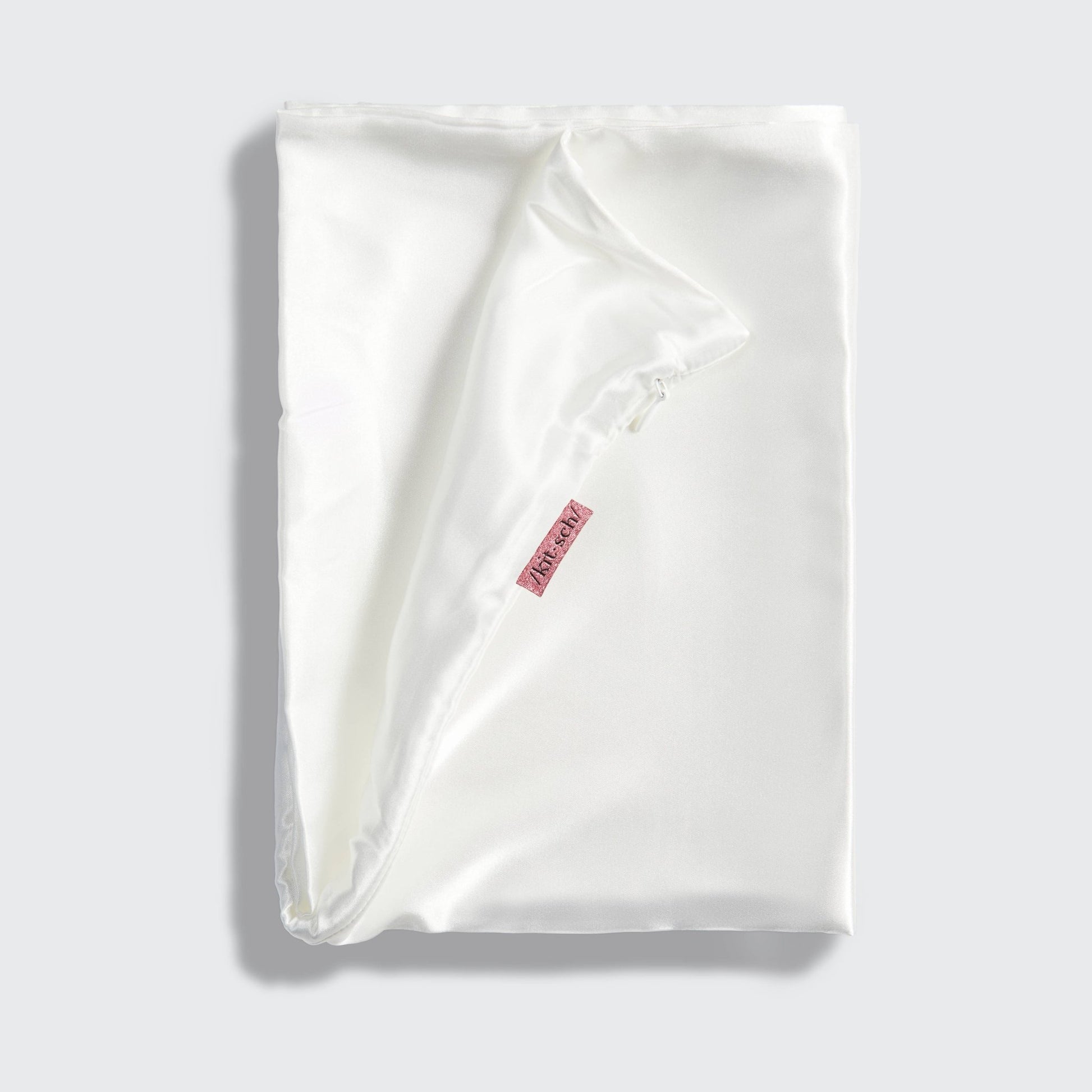 Satin Pillowcase Standard - Ivory - themonogram manor 