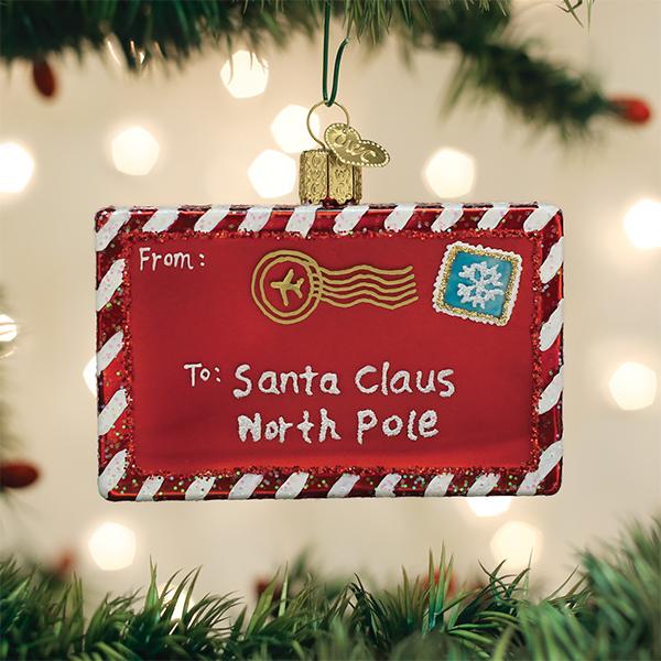 Letter To Santa Ornament - themonogram manor 