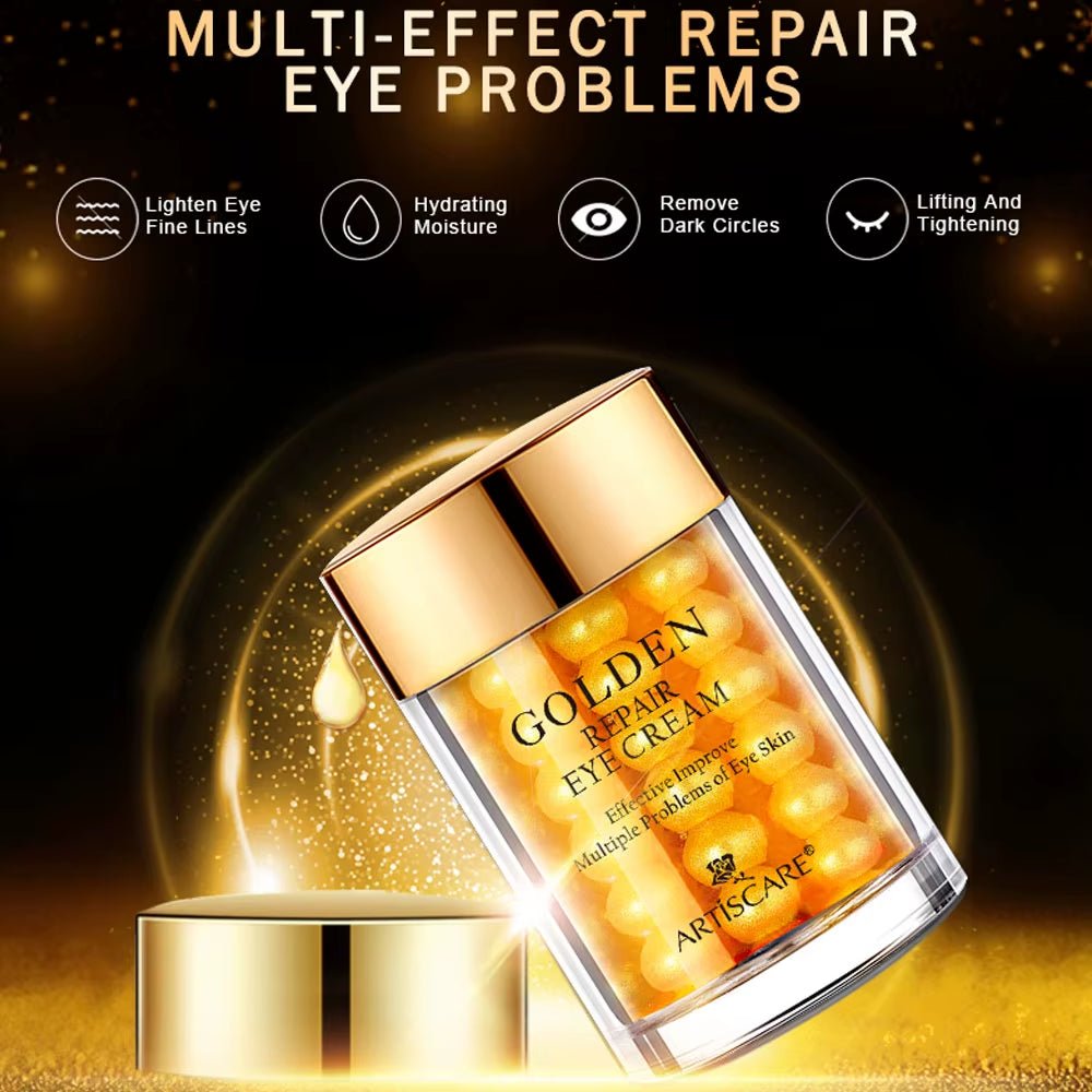 24K Gold Skincare SET Face Cream Moisturizing Serum Dark Circles Essence Korean Skin Care Products - themonogram manor 