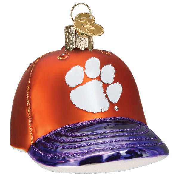 Clemson Baseball Cap Ornament - #themonogram manor #