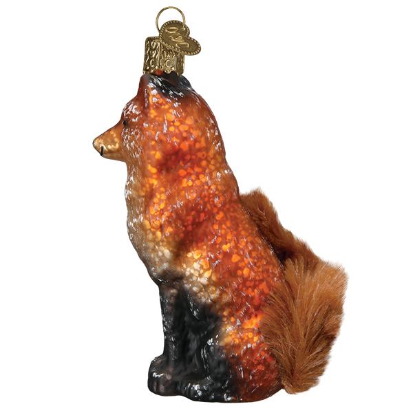 Vintage Fox Ornament - #themonogram manor #