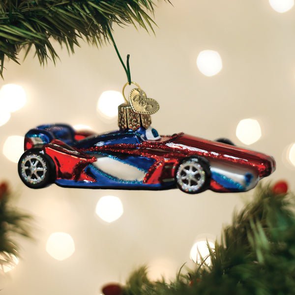 Racing Car Ornament - #themonogram manor #