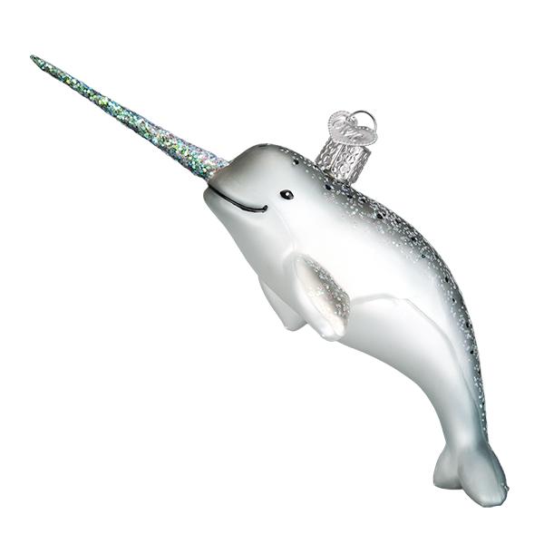 Narwhal Ornament - themonogram manor 