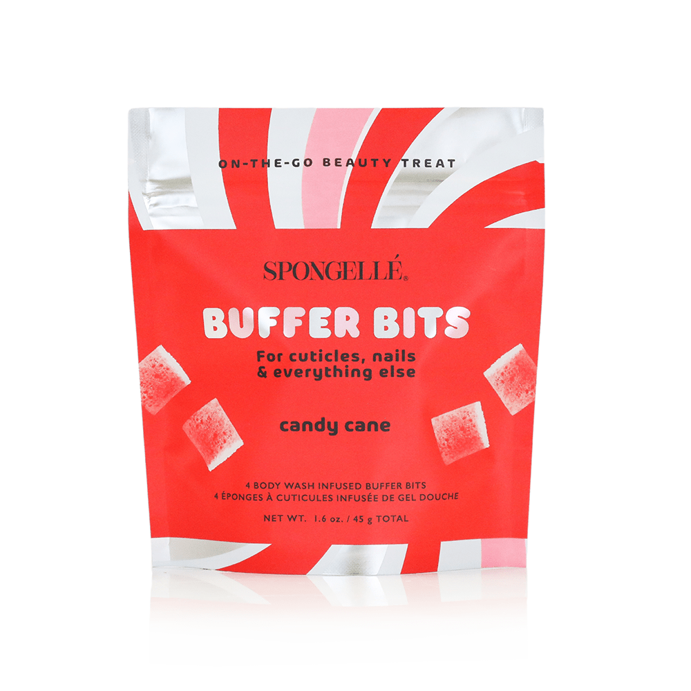Candy Cane | Holiday PediPOP! Buffer Bits - themonogram manor 