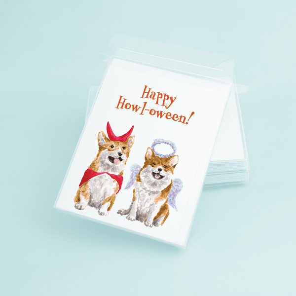 Happy Howl - oween Corgis - themonogram manor 