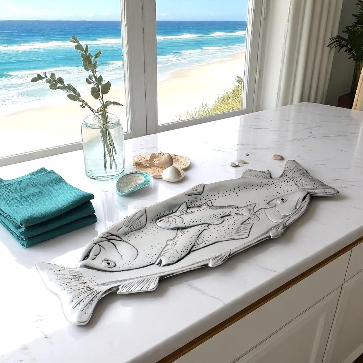 Trout Oblong Tray - themonogram manor 