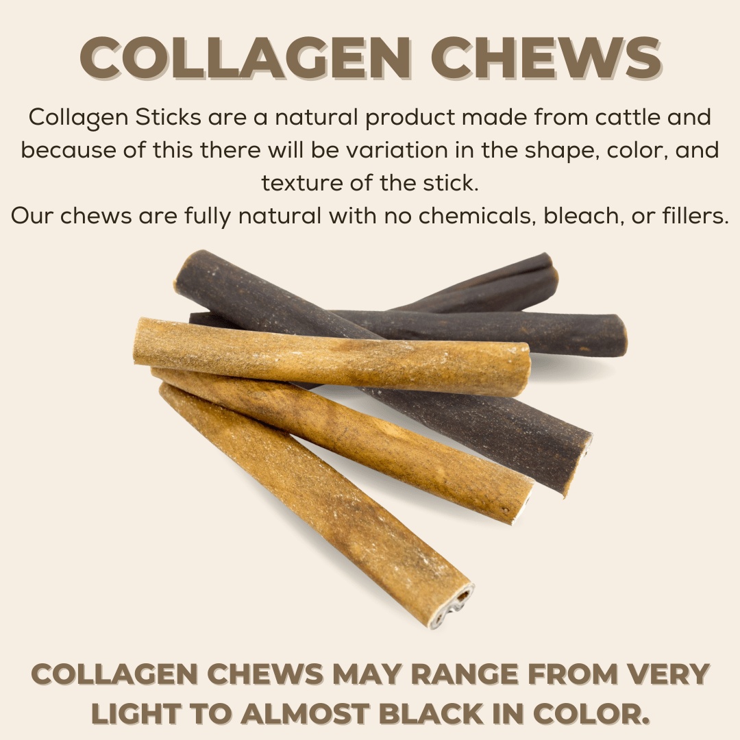 5-6 Inch Braided Collagen Stick - themonogram manor 
