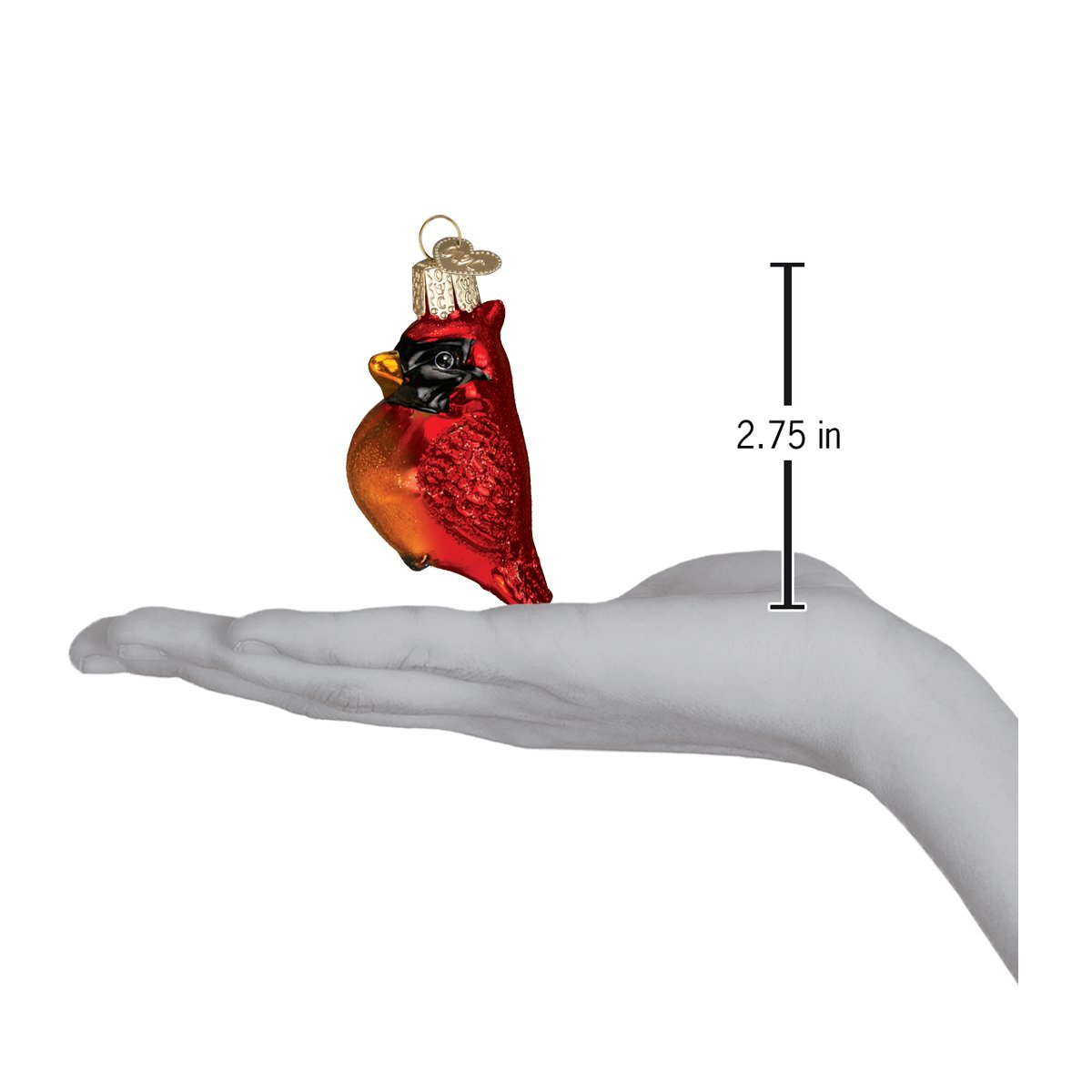 Mini Cardinal Ornament - themonogram manor 
