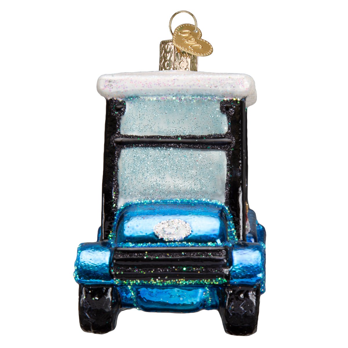 Golf Cart Santa - themonogram manor 