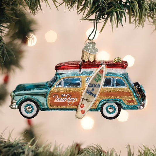The Beach Boys Surfin' Woody Ornament - themonogram manor 