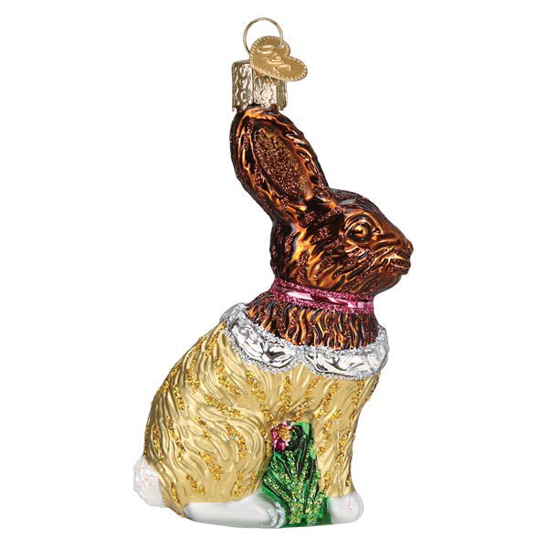 Chocolate Easter Bunny Ornament - themonogram manor 