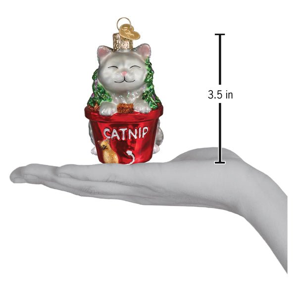 Catnip Cat Ornament - themonogram manor 