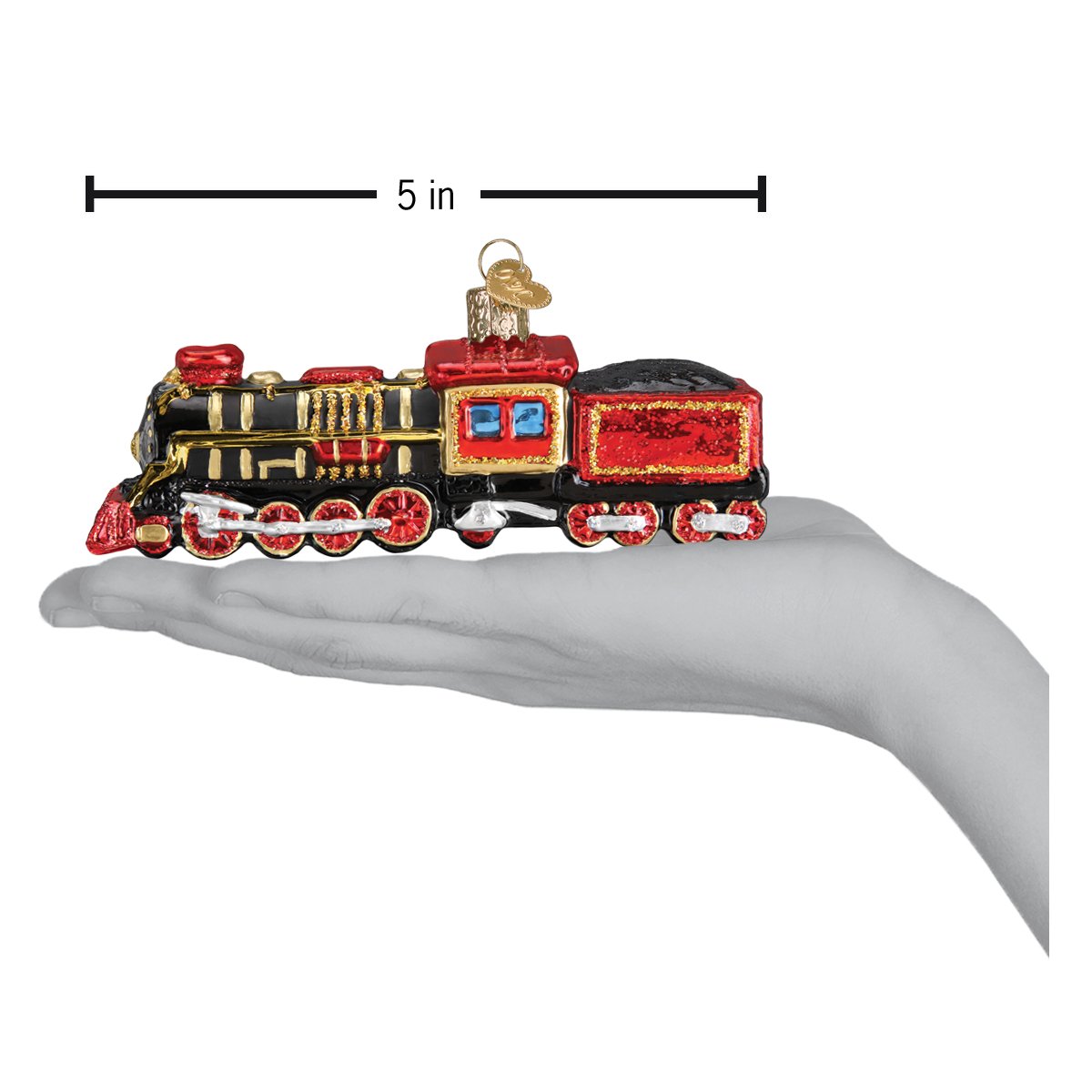 Train Ornament - #themonogram manor #