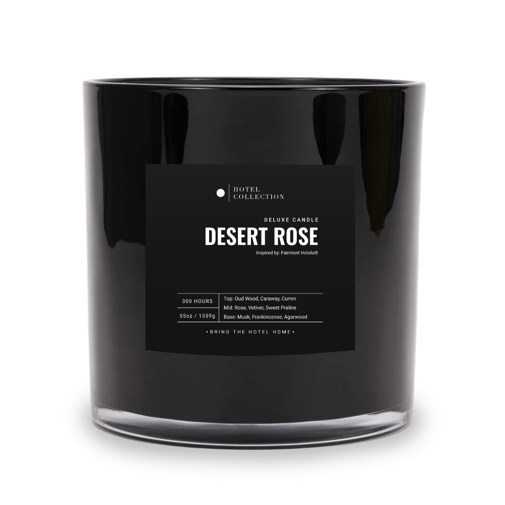 Deluxe Desert Rose™ Candle - themonogram manor 