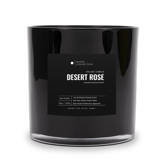 Deluxe Desert Rose™ Candle - themonogram manor 