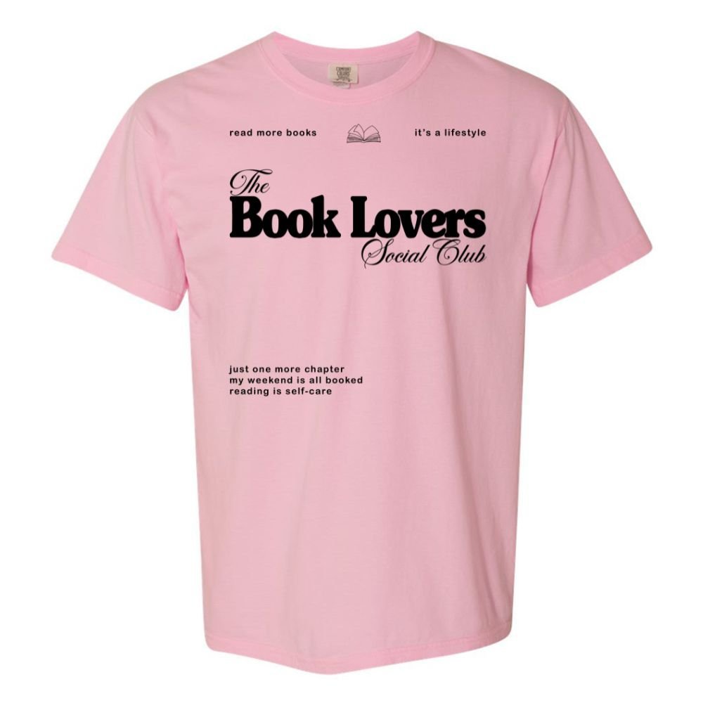 'Book Lovers Social Club' T-Shirt - themonogram manor 