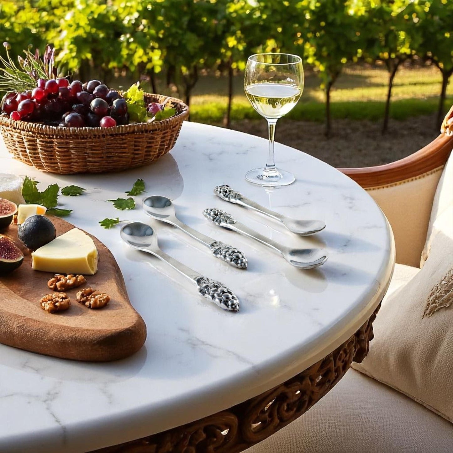 Grape Set/4 Spoons - themonogram manor 