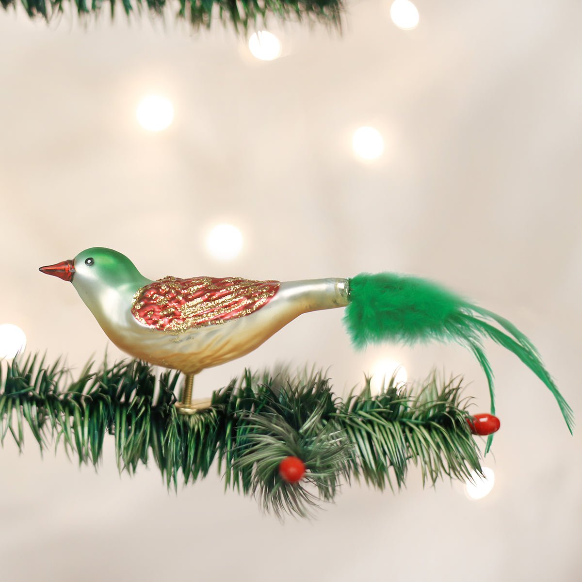 Christmas Bird Ornament - themonogram manor 