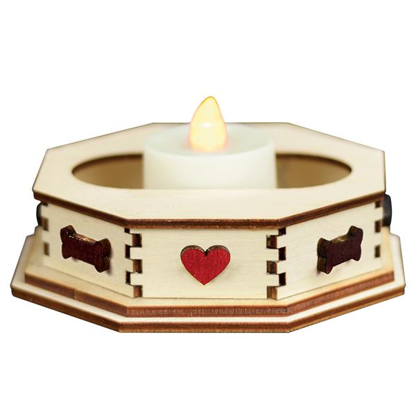 Tealight Display - Bone(Sm) - themonogram manor 