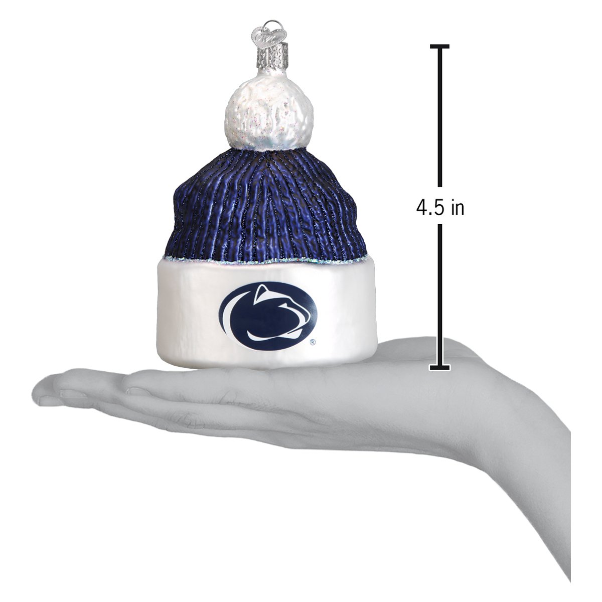 Penn State Beanie Ornament - themonogram manor 