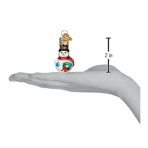 Mini Snowman Ornament - themonogram manor 