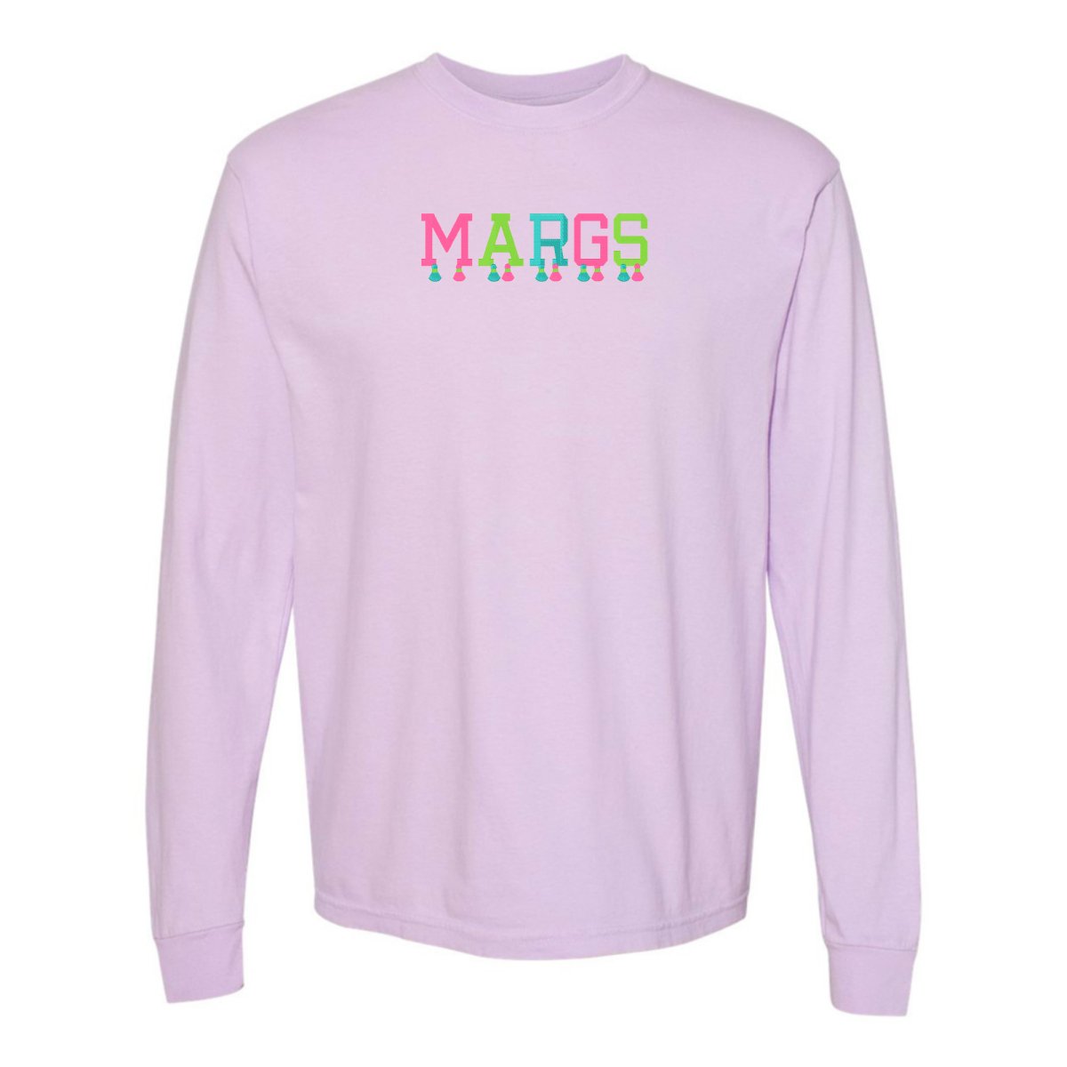 Embroidered Tasseled 'Margs' Long Sleeve - themonogram manor 