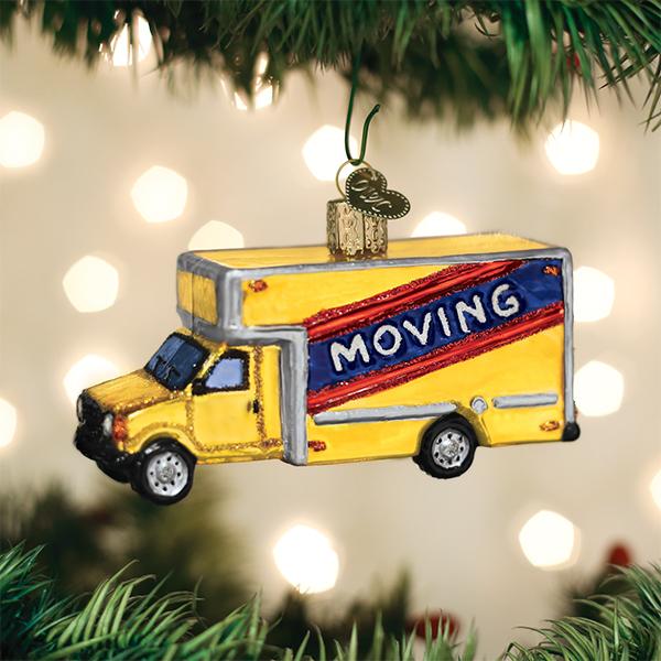 Moving Truck Ornament - #themonogram manor #