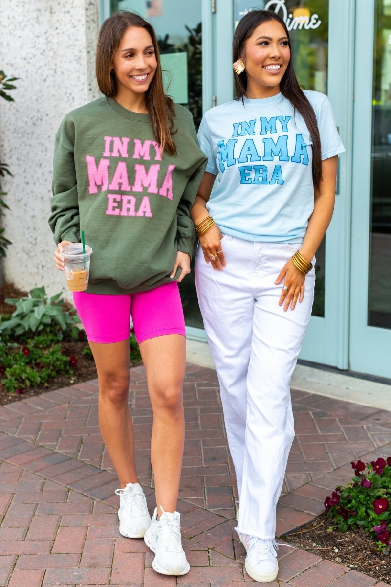 'In My Mama Era' Crewneck Sweatshirt - themonogram manor 