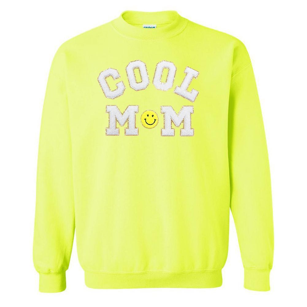 Cool Mom Letter Patch Sweatshirt - themonogram manor 