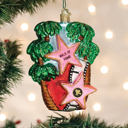 Hollywood Walk Of Fame Ornament - themonogram manor 