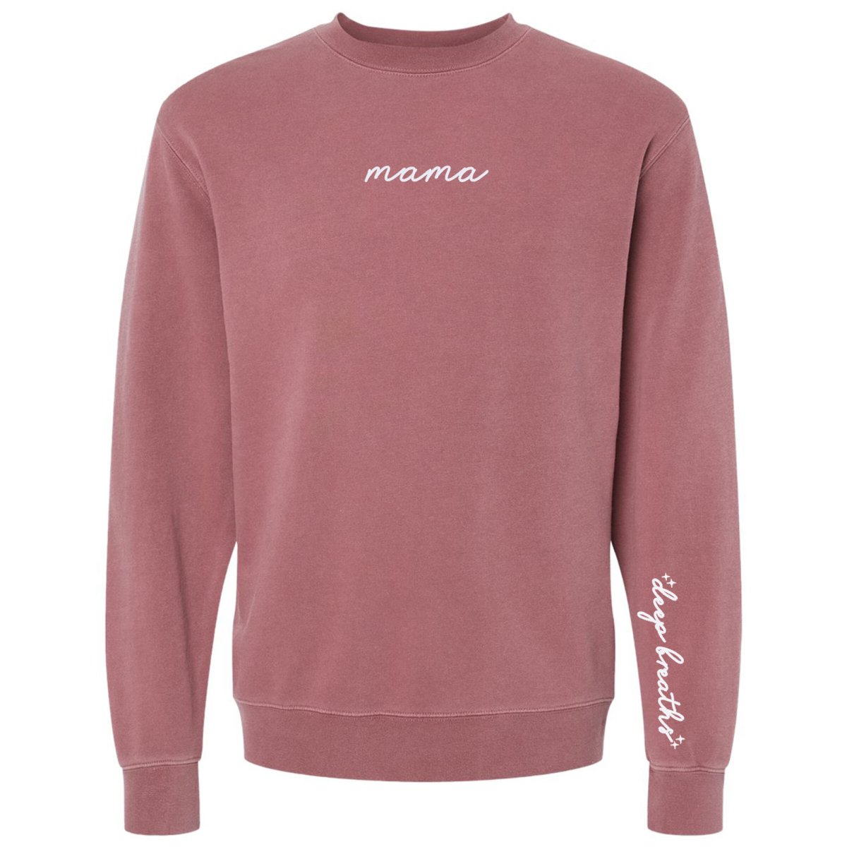 Mama 'Deep Breaths Reminder' Cozy Crew - themonogram manor 