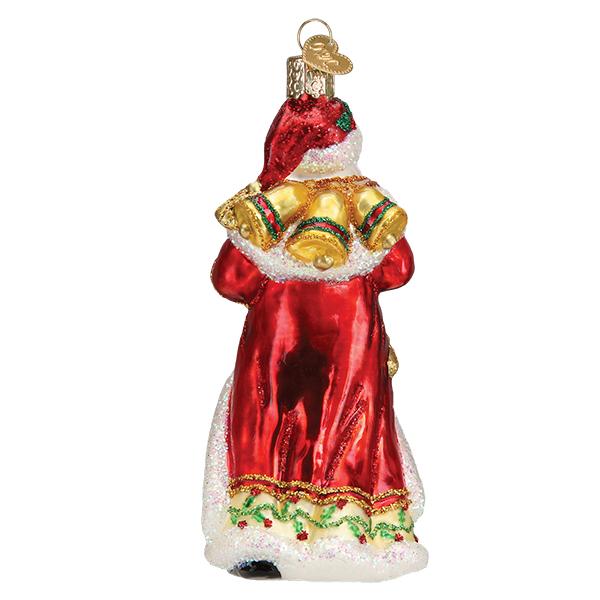Father Christmas With Bells - #themonogram manor #