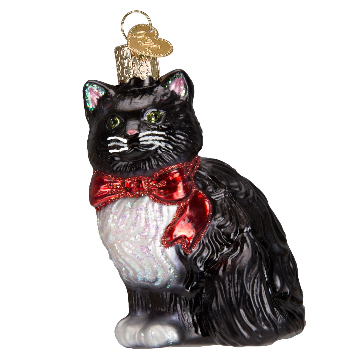 Tuxedo Kitty Ornament - themonogram manor 